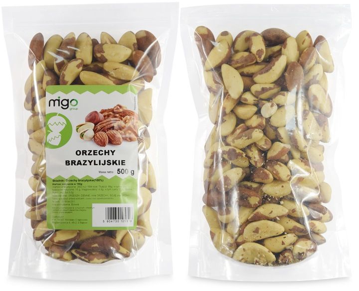 Orzechy BRAZYLIJSKIE 0,5 kg, naturalne - MIGOgroup zdjęcie 6