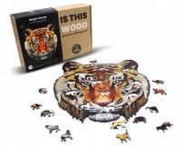 PUZZLE DREWNIANE TYGRYS 200 el. A3 na prezent
