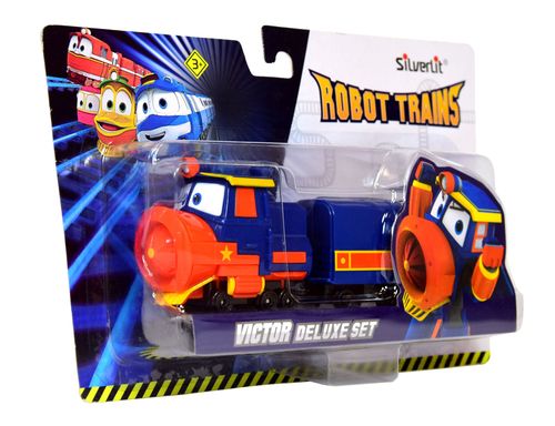 Cobi Robot Trains Pociąg Lokomotywa Victor na Arena.pl