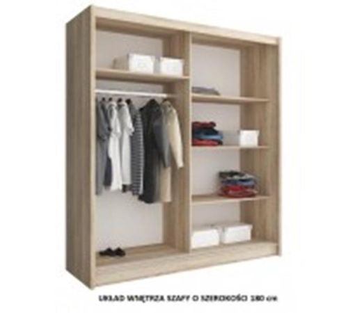 Szafa MAJA III 180 cm na Arena.pl