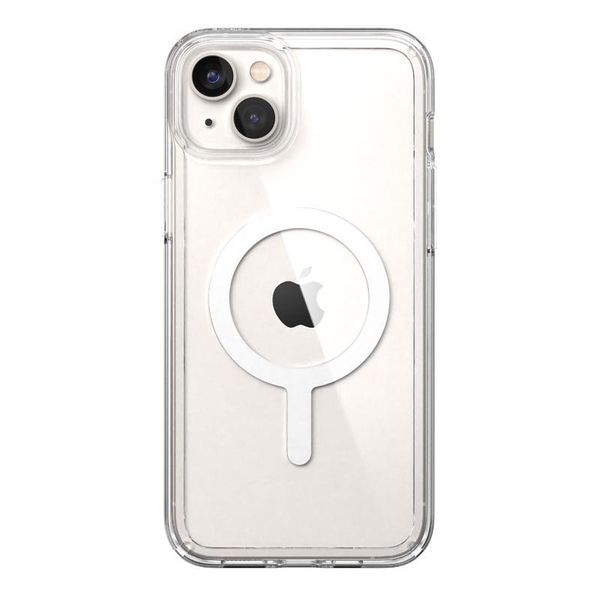 Speck Gemshell + MagSafe - Etui do iPhone 14 Plus z połowką MICROBAN (Clear) zdjęcie 10