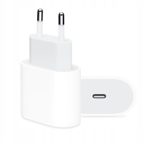 SZYBKA ŁADOWARKA DO APPLE IPHONE 20W+KABEL USB-C LIGHTNING 1M zdjęcie 2