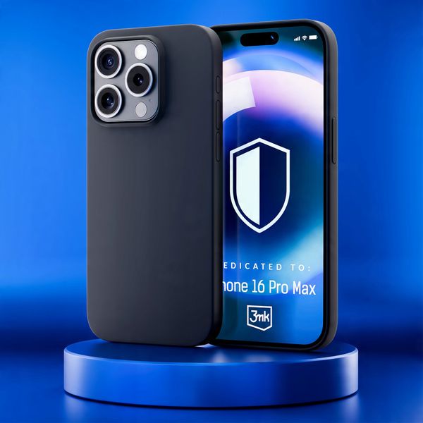 Etui na Apple iPhone 16 Pro Max - 3mk HARDY Silicone MagCase Graphite zdjęcie 12