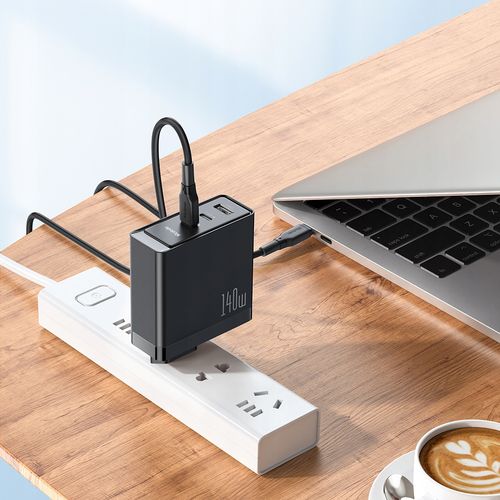 Szybka Ładowarka 140W McDodo GAN 3x USB-C do MacBooka i innych urządzeń na Arena.pl
