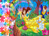 Puzzle tradycyjne - Piękna i Bestia