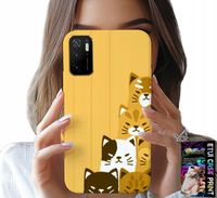 ETUI DO XIAOMI POCO M3 PRO 5G - LOVE CAT, WZORY Z KOTAMI, CASE + SZKŁO