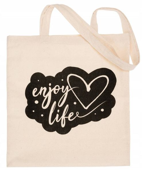 bawełniana torba typu shopper bag zdjęcie 1