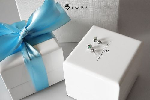 Złote kolczyki KBD3834 - Diament na Arena.pl