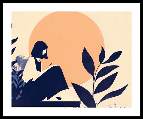 Plakat 50x40cm Kontemplacja na Arena.pl