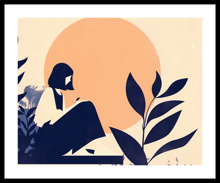 Plakat 50x40cm Kontemplacja zdjęcie 3