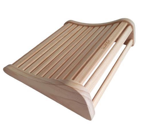 Drewniany zagłówek do sauny na Arena.pl