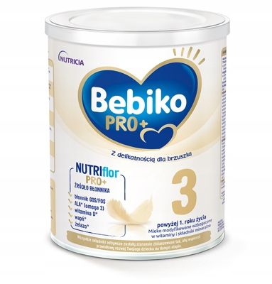 BEBIKO PRO+ 3 MLEKO NASTĘPNE PO 1 roku 700g na Arena.pl