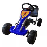 Gokart z pedałami, niebieski