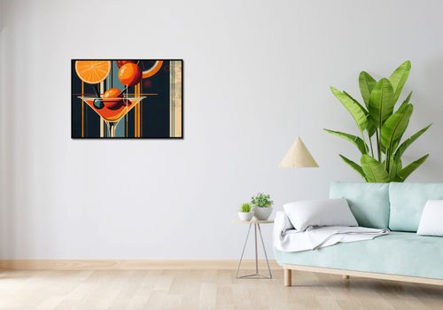 Plakat 84x59,5cm Koktajl w Stylu na Arena.pl