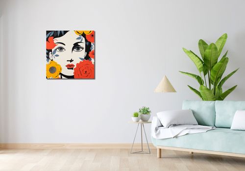 Obraz 60x60cm Kwiatowa Aura na Arena.pl