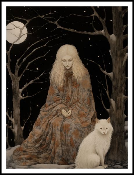 Plakat 75x100cm Stróżka Leśna zdjęcie 3