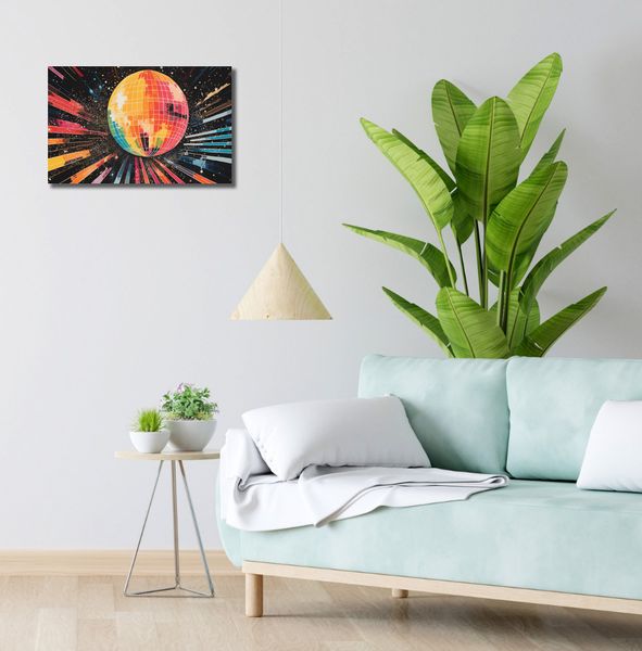 Obraz 50x30cm Disco Gra! zdjęcie 2