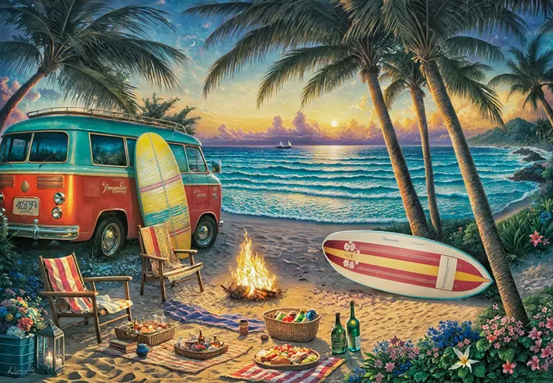 Puzzle 500 elementów. Życie w Vanie 20067 zdjęcie 6