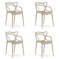 Krzesło KATO - beż x 4