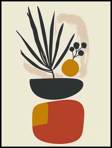 Plakat 75x100cm Botaniczny Wgląd na Arena.pl