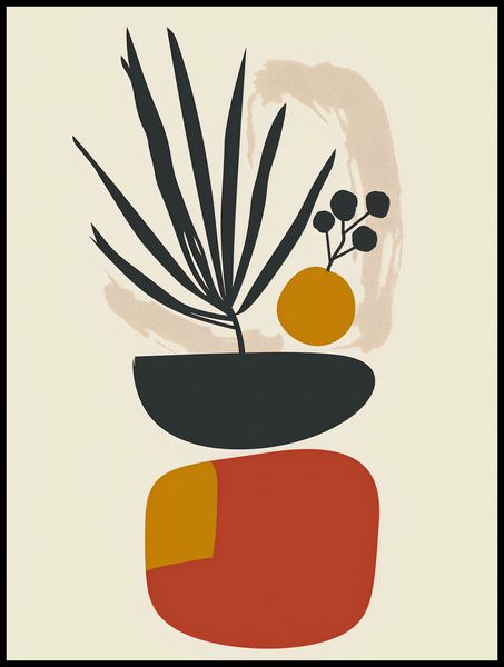 Plakat 75x100cm Botaniczny Wgląd zdjęcie 2