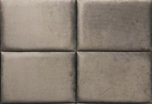 Panel ścienny tapicerowany Megan 37x50 cm szary na Arena.pl