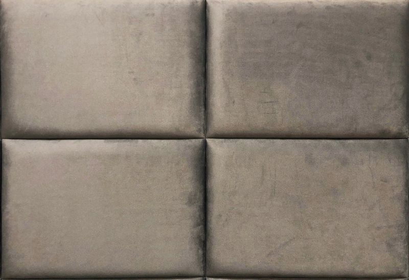 Panel ścienny tapicerowany Megan 37x50 cm szary zdjęcie 3