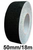 Taśma antypoślizgowa czarna 50mm 18m zewnętrzna schodowa ostrzegawcza bhp