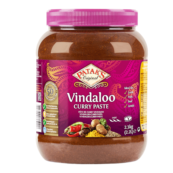 Pasta indyjska Vindaloo Curry Paste Pataks 2,3kg zdjęcie 1