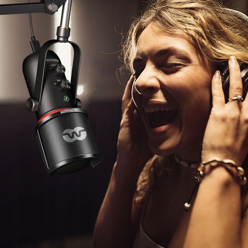 MOZOS MKIT-GX MIKROFON ZE STATYWEM NASTĘPCA MKIT-700PRO V2 DO KOMPUTERA na Arena.pl