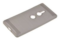 Etui elastyczne Carbon do Sony Xperia XZ2 szary