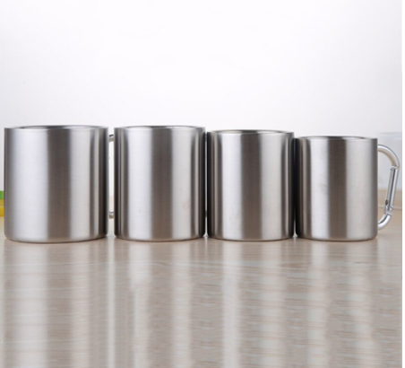 KUBEK ZE STALI NIERDZEWNEJ 1 szt - Home Decor na Arena.pl