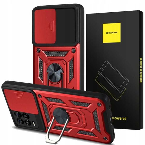 Spacecase Camring Realme 8/8 Pro Red zdjęcie 1