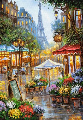 CASTOR Puzzle 1000 EL. Spring Flowers paris na Arena.pl