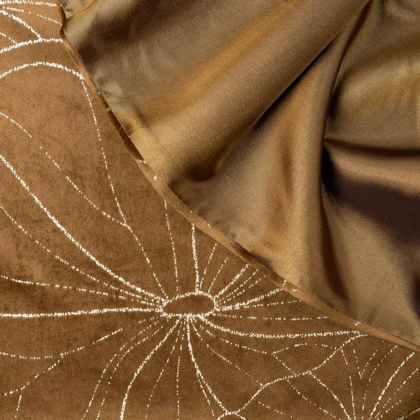 OBRUS WELUR VELVET BIEŻNIK 35 X 180 CM BRĄZOWY zdjęcie 5