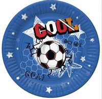 TALERZYKI PAPIEROWE DAISY POLMAK 8SZT 18CM