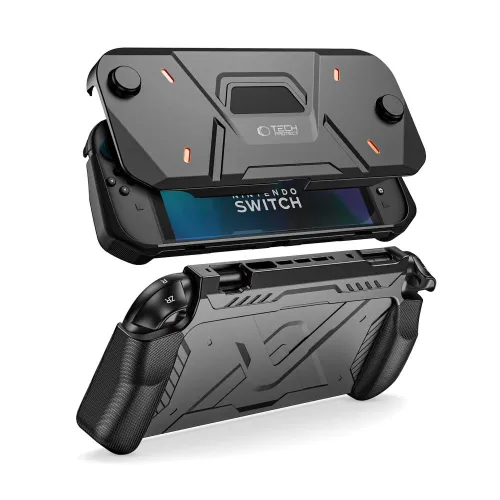 Etui Tech-Protect Carbonox na Nintendo Switch 2 - czarne na Arena.pl