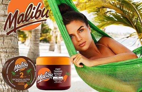 Malibu Przyspieszacz Opalania Bronzing Butter SPF8 na Arena.pl