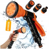 2 x Zraszacz Ogrodowy Pistolet Zraszający do Węża Ogrodowego Podlewania Złą