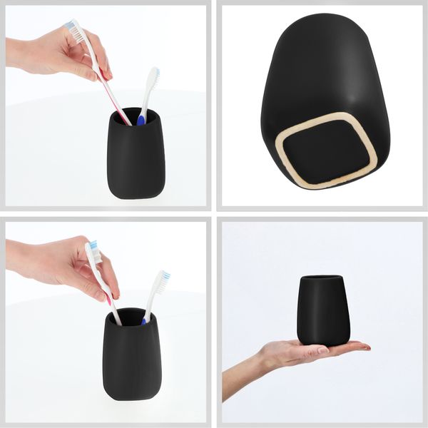 KUBEK NA SZCZOTECZKĘ PASTĘ DO ŁAZIENKI CERAMICZNY zdjęcie 8