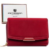 torebka portfel ptn 001-thu-9044 bordo