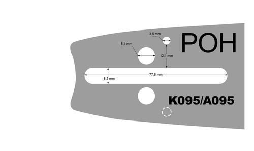 Prowadnica 15 .325 1.3mm K095 SARP 15G3SU64 na Arena.pl