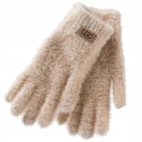 RĘKAWICZKI damskie z wełną ciepłe zimowe kobiece alpaka młodzieżowe