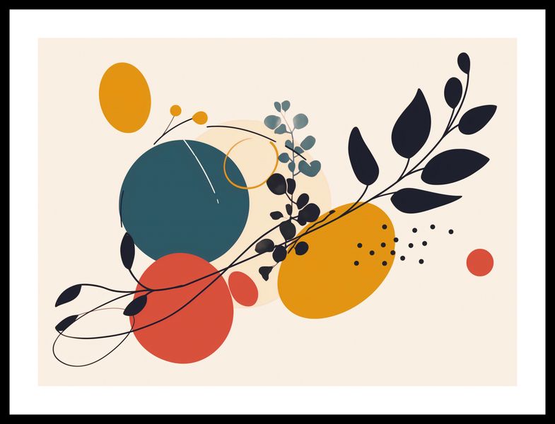 Plakat 55x40cm Kolaż Przyrody zdjęcie 3