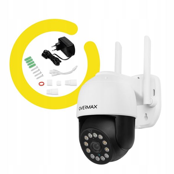 KAMERA ZEWNĘTRZNA OBROTOWA 25s LAN 12 DIOD LED IP66 WIFI Full HD 4x ZOOM zdjęcie 3