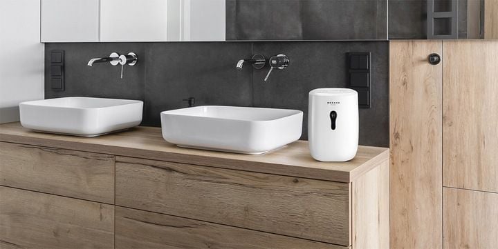 CICHY OSUSZACZ POCHŁANIACZ WILGOCI AUTOMATYCZNY 30W 800ml + WTYCZKA 12V zdjęcie 7