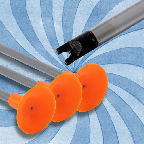 zestaw łucznika łuk dla dzieci 3 strzały z przyssawkami 61 cm na Arena.pl