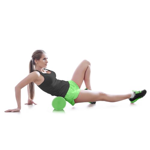 Roller wałek do ćwiczeń EVA NS-963 zielony na Arena.pl