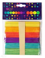 Patyczki Kreatywne Kolorowe 50Szt