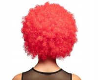 Boland peruka włosy krótkie różowy afro